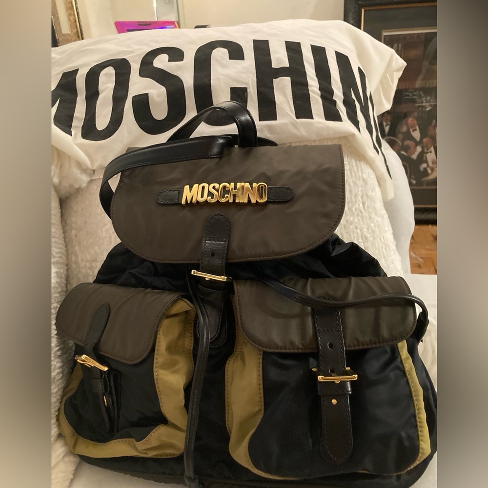 Authentic Vintage Moschino  Backpack